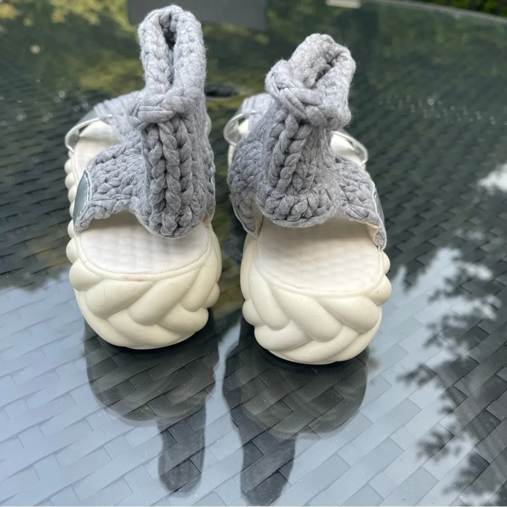 Women's Weave Roman Sandals Open Toe Breathable Comfort Platform Fashion Sz 38 - Image 7