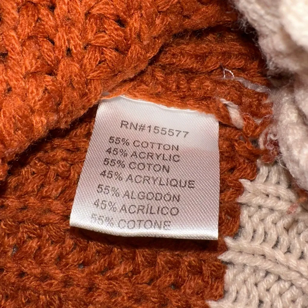 Miracle Frayed Color Block Sweater Size undefined - Image 7