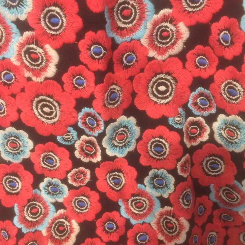 Tommy Hilfiger women's floral embroidered knit stretchy sleeveless top tanktop - Image 6