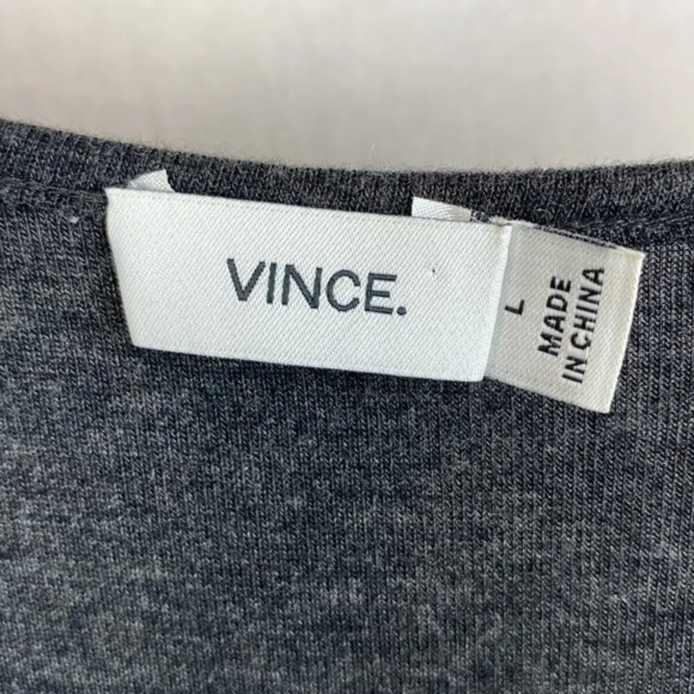 Vince Gray Soft Sleeveless Tunic Tank Top L - Image 6