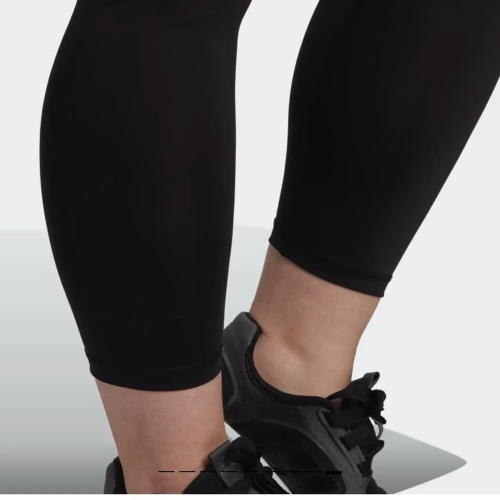 NEW Adidas Leggings Plus Size 7/8 Length Black Running Workout Womens Size 1X - Image 8