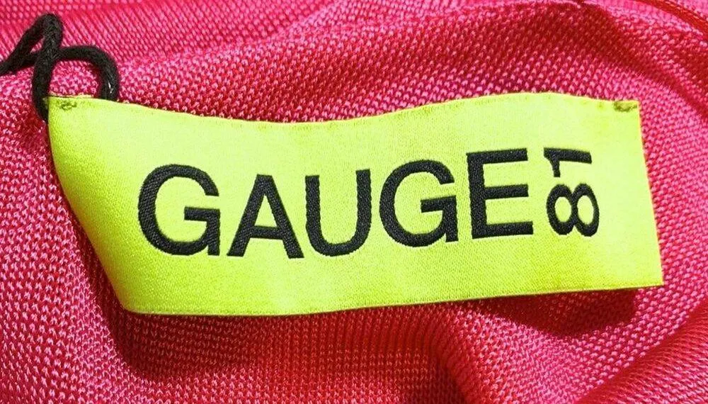 Gauge81 NEW Beja Short One Shoulder Mini Dress Revolve in Fuchsia Pink Small - Image 9