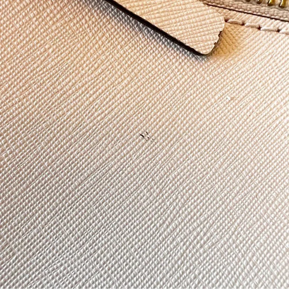 Kate Spade  Rima Crossbody Saffiano Leather Blush Pink Ballet Core Bag Spring EUC - Image 11