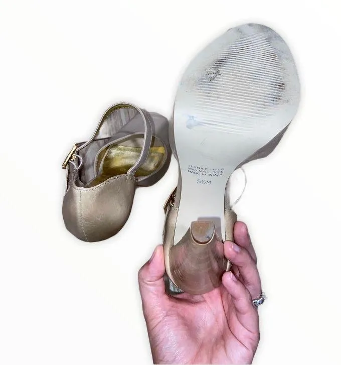 Cathy Jean Gorgeous  Leather Pumps - Image 6