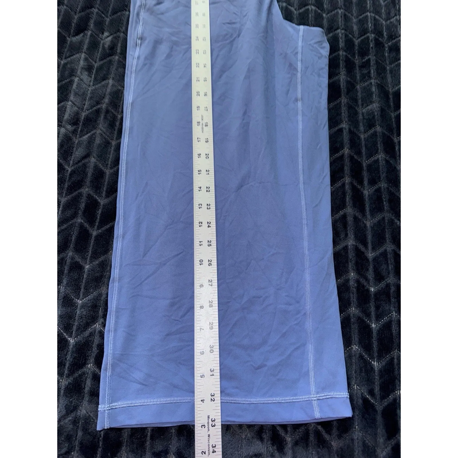 Lululemon Clam Digger II Power Purple Crop Yoga Pant Capri Stretch Size 10 - Image 10