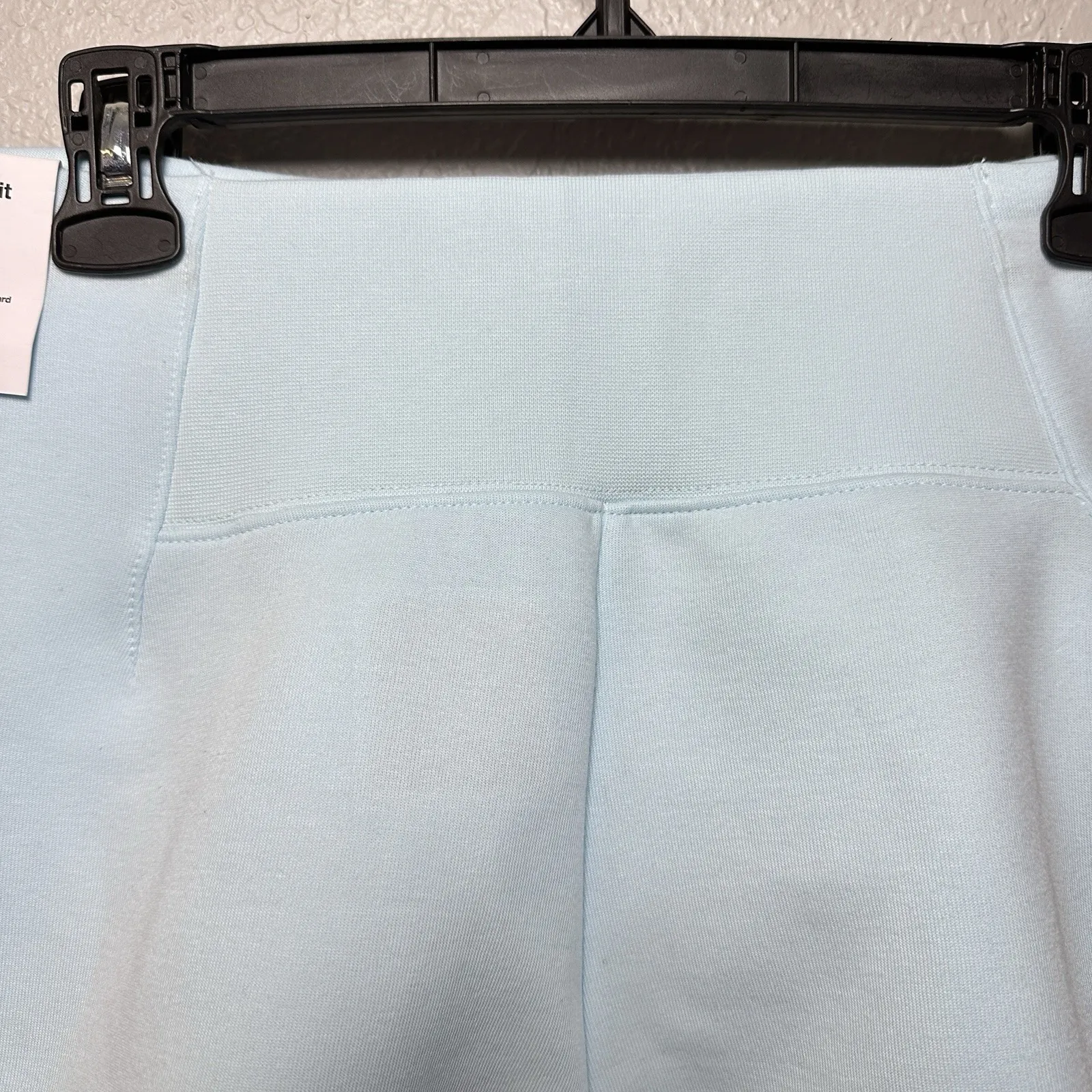 Nike High Rise 3" Shorts L Light Blue Pleated Tenniscore‎ Y2K Athleisure NWT - Image 8