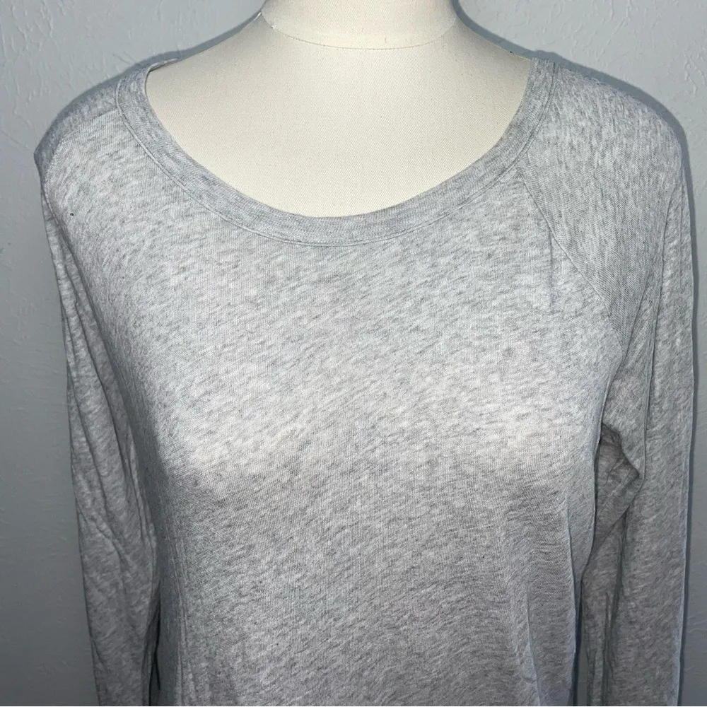 Chaser Heather Grey Lightweight Long Sleeve Tee‎ – Size L (NWT) - Image 6