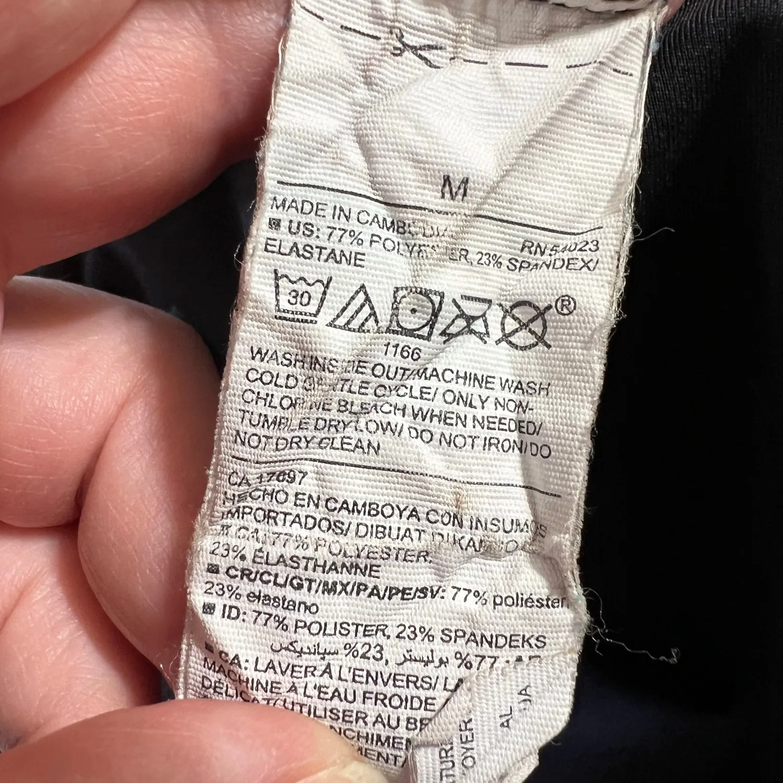 Old Navy Active Womens Joggers Athletic Pants Pockets Tapered Leg Black Medium - Image 6