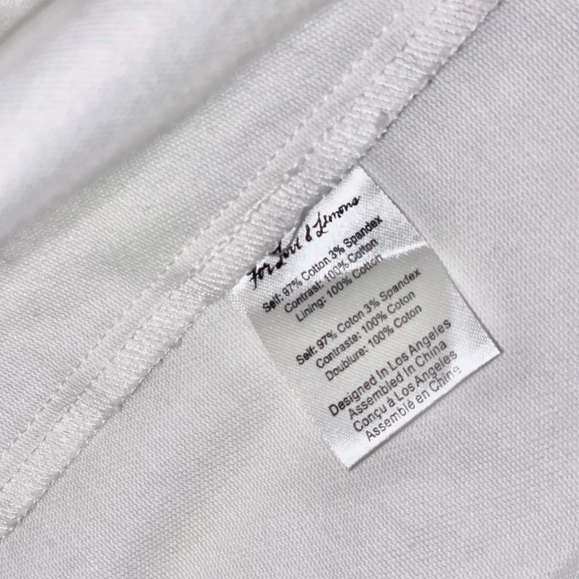 NWT For Love and Lemons Daria Denim Mini Dress size Large - Image 9