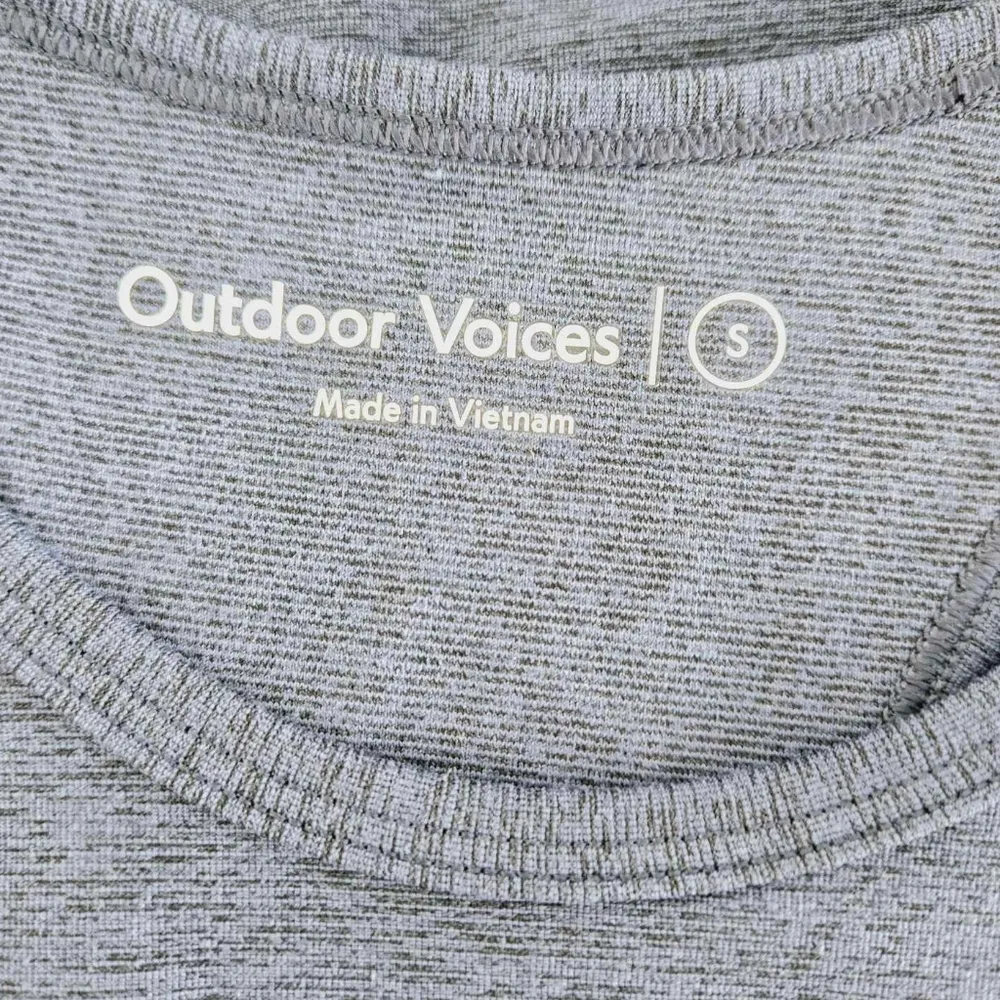 Outdoor Voices Athena  Knit Navy blue & Gray women's sleeveless dress size small - Image 3