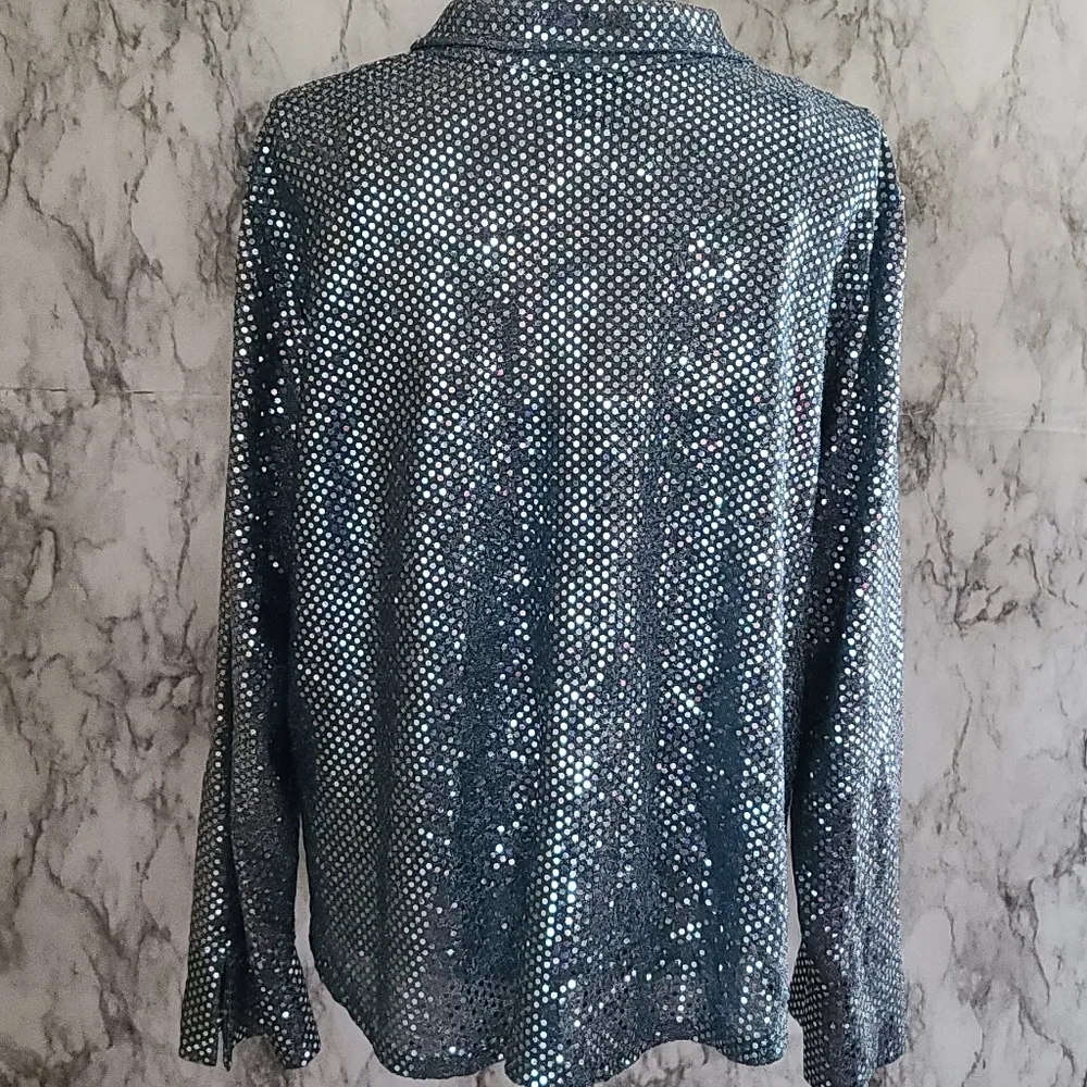 Venezia embellished button down size 18/20 - Image 4