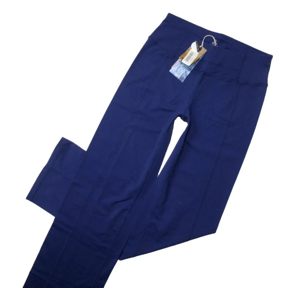 NWT prAna Chakara Julia in Indigo Blue Purple Yoga Active Pants XS x 35 Tall $80 - Image 2