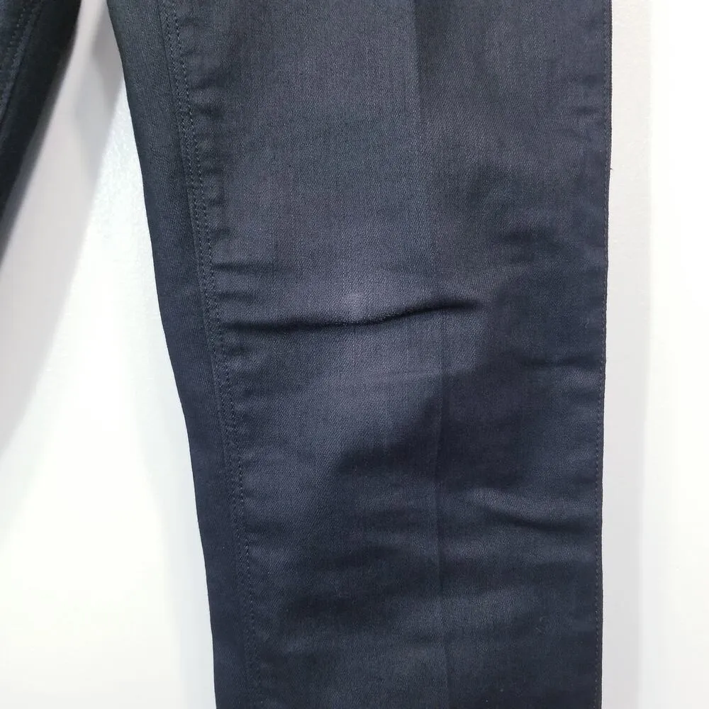 Black Orchid Los Angeles Women size 29 Equinox Skinny Pants Midrise Ankle Zip - Image 10