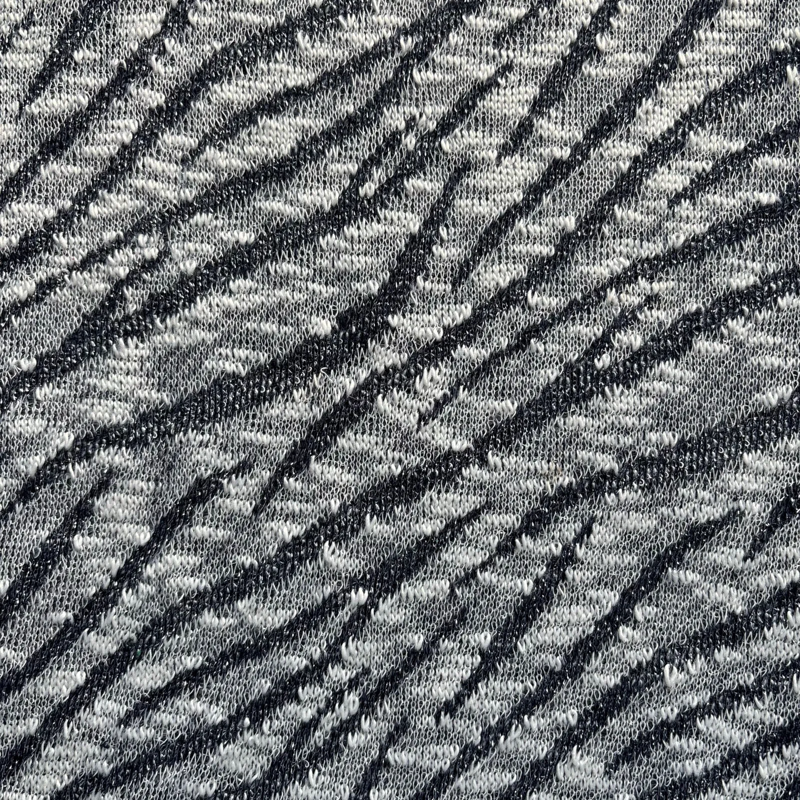 Gloria Vanderbilt Women’s Navy Blue Gray & White Knit Sweater Size L - Image 10