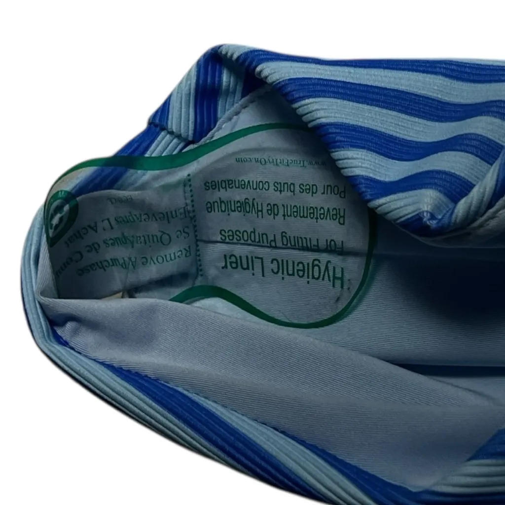 Dippin' Daisy's  Summer Seasonal Style Blue and White Striped Swimsuit  Sz S NWT - Image 2