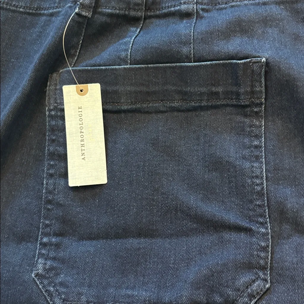 Anthropologie Maeve The Colette Sequin Wide-Leg Jeans 16W NWT - Image 7