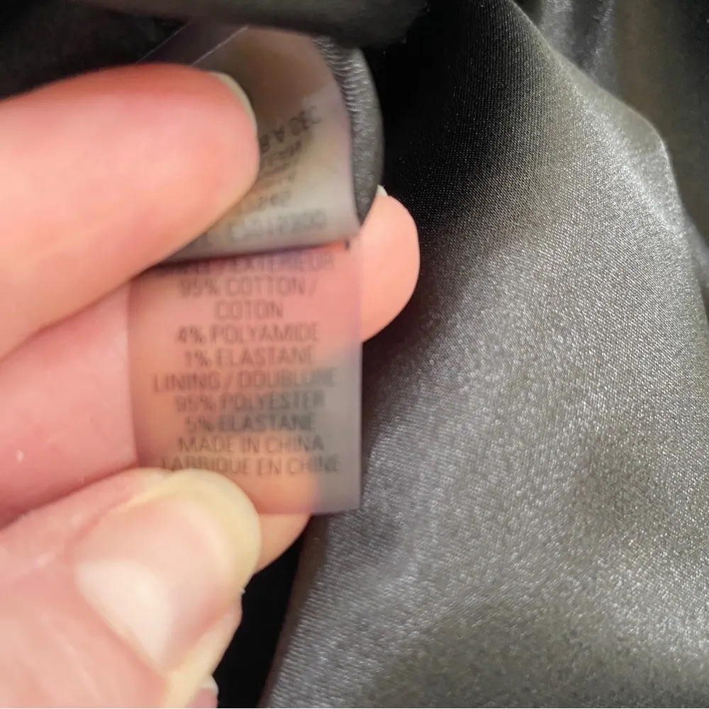 Elie Tahari women's size 10 black pencil skirt fully lined with back zipper - Image 8