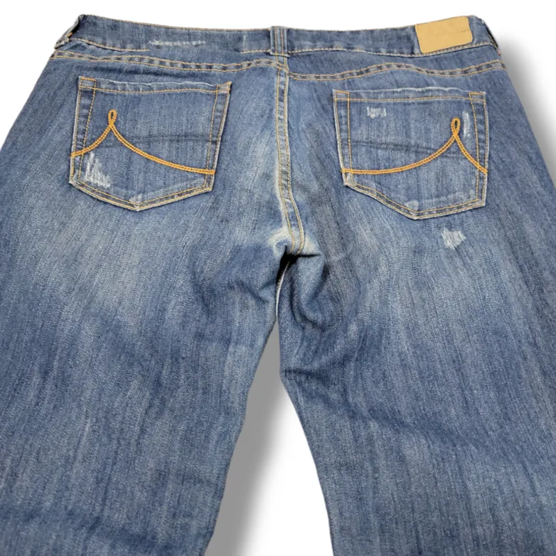 Anchor Blue Jeans Size 13 W36"L32" Women's Anchor Blue Skinny Jasmine Jeans Blue Denim Pants  - Image 5