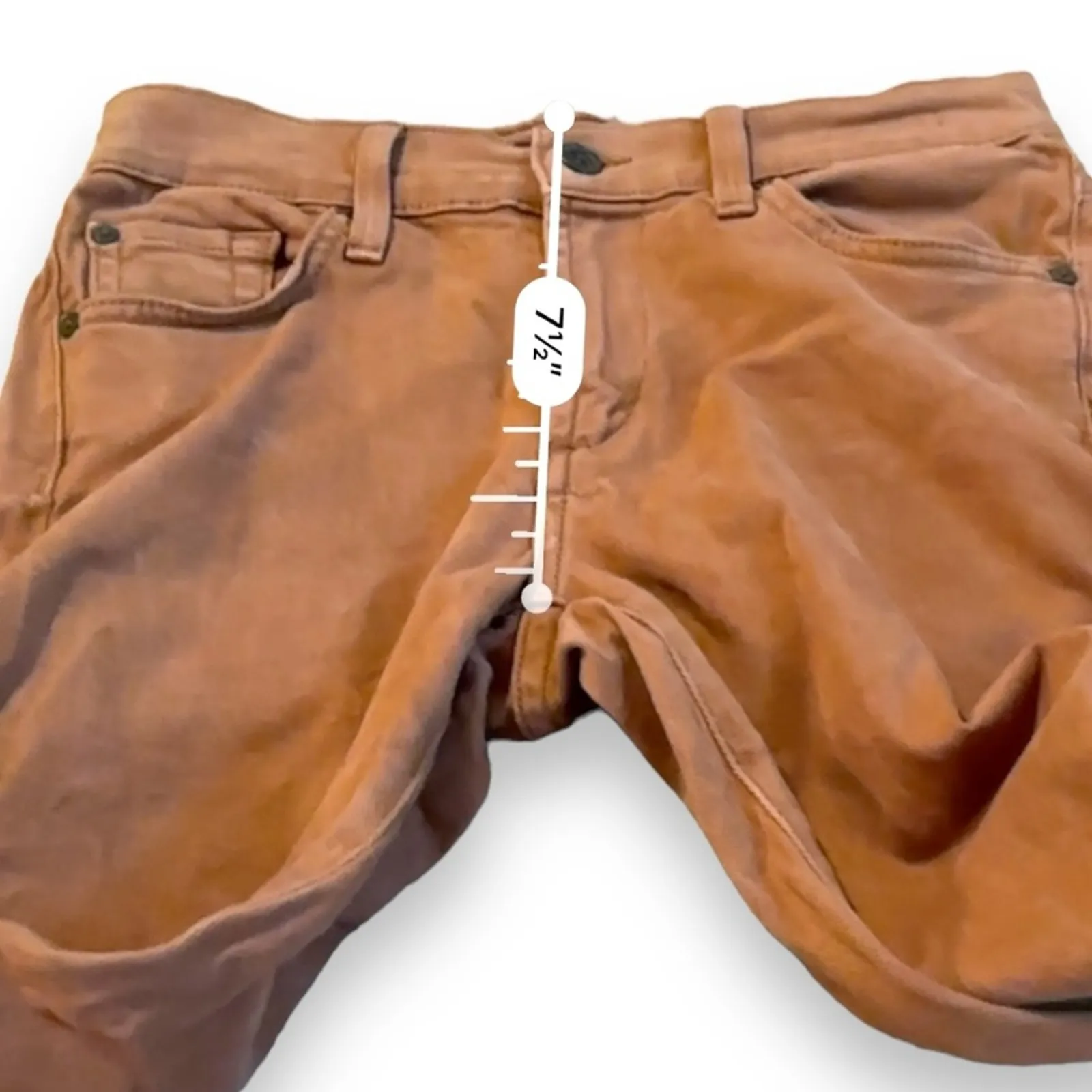 James Jeans James Twiggy Tan Low Rise‎ Skinny Jeans Sz 26 - Image 10