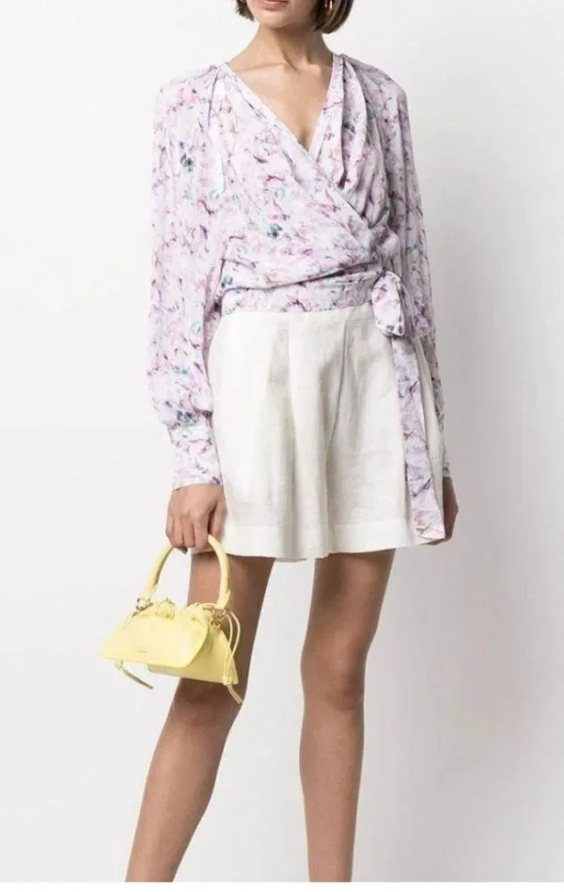 Iro Azza Abstract Print Blouse - Image 5