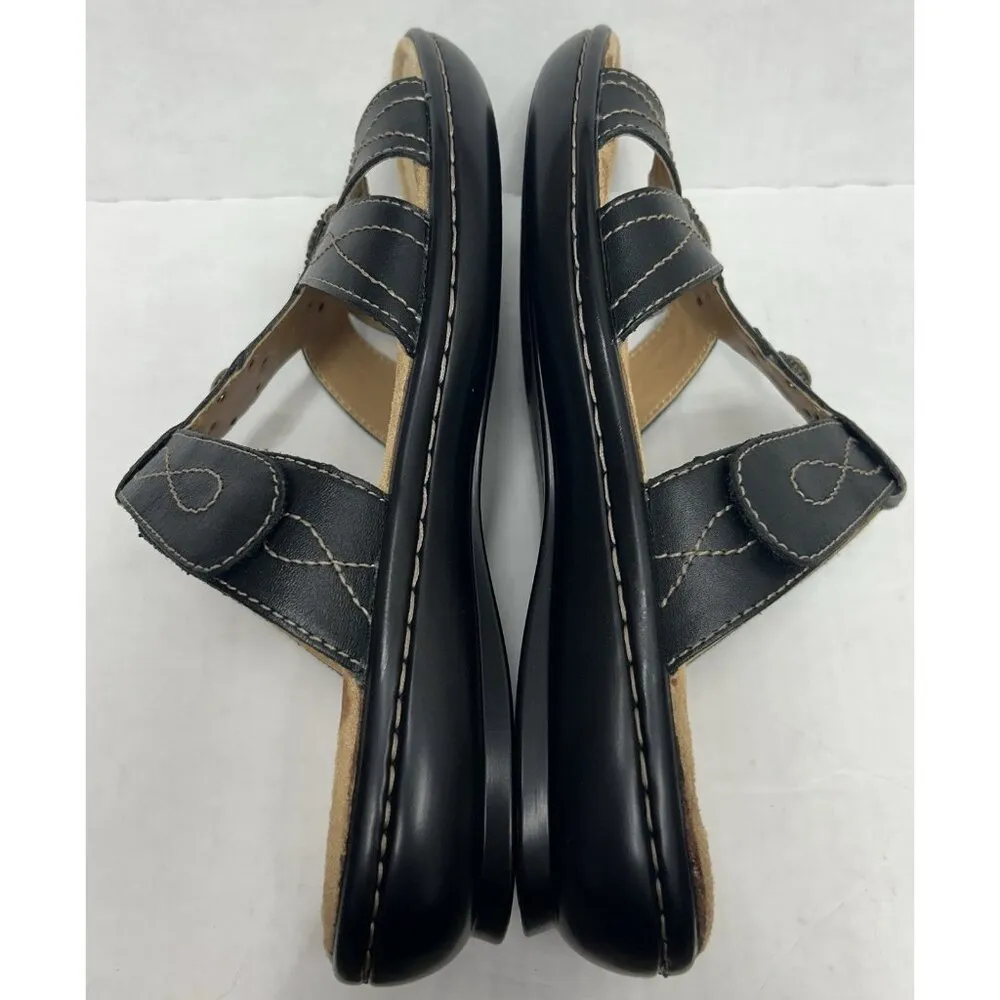 NEW Naturalizer Journie N5 Comfort Sandal Slides Womens Size 9.5M Black Casual - Image 8