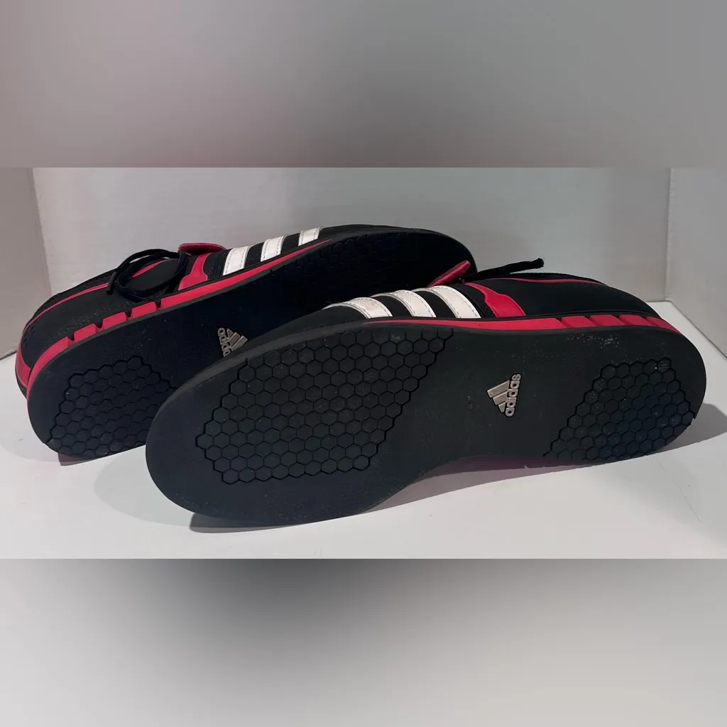 Adidas Powerlift 2.0‎ Black, Red, White Weightlifting Trainer Shoes Men's Size 9 - Image 7