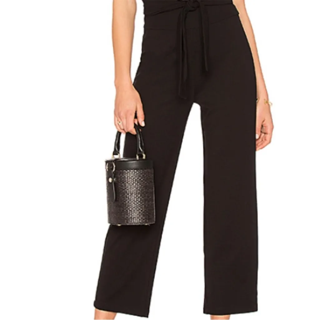 Bailey 44 Marco Polo Ponte Pull On Black Pants Large - Image 4