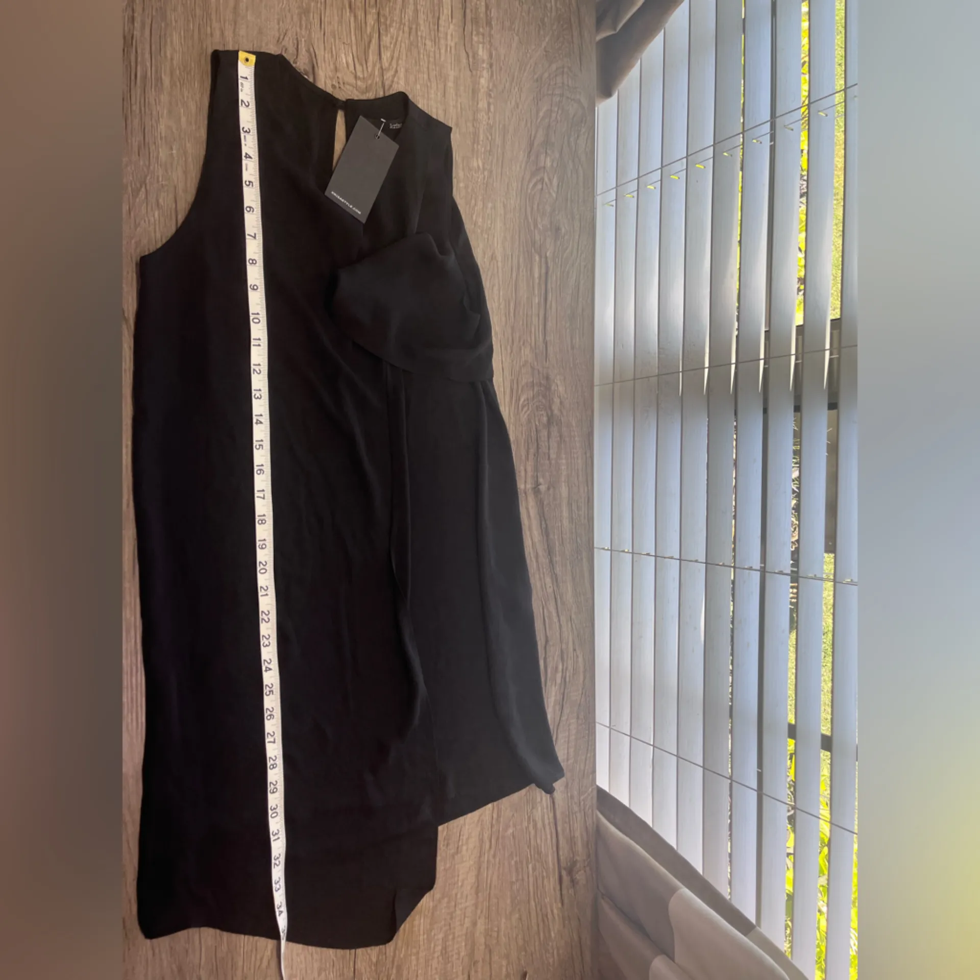 Revolve Krisa black‎ sleeveless dress size Xs - Image 5