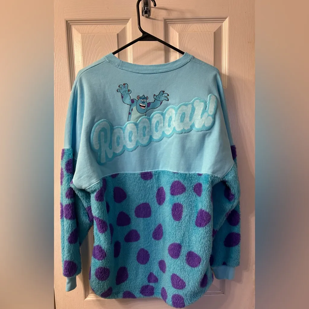 Disney Parks Monsters Inc Sulley Spirit
Jersey Small Women ROOOOAR! Size S - Image 2
