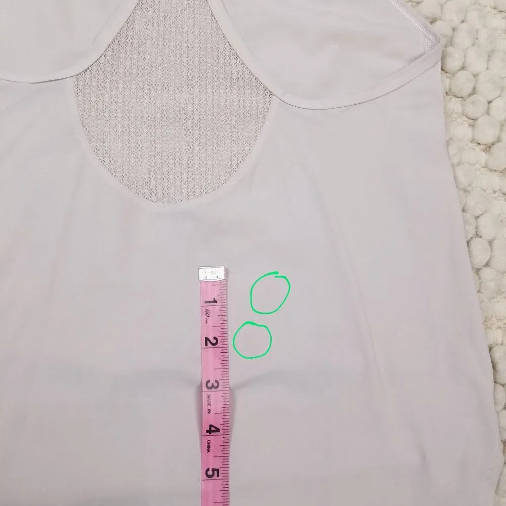 Lululemon Delicate Day Tank Light Chrome Sz 2 - Image 8