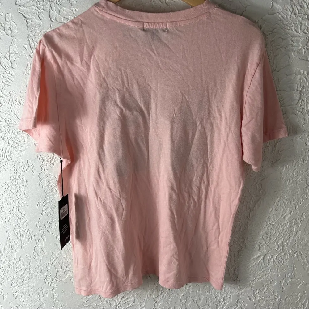 Wildfox | Lotus Pink Stay Wild Keke Tee - Image 3