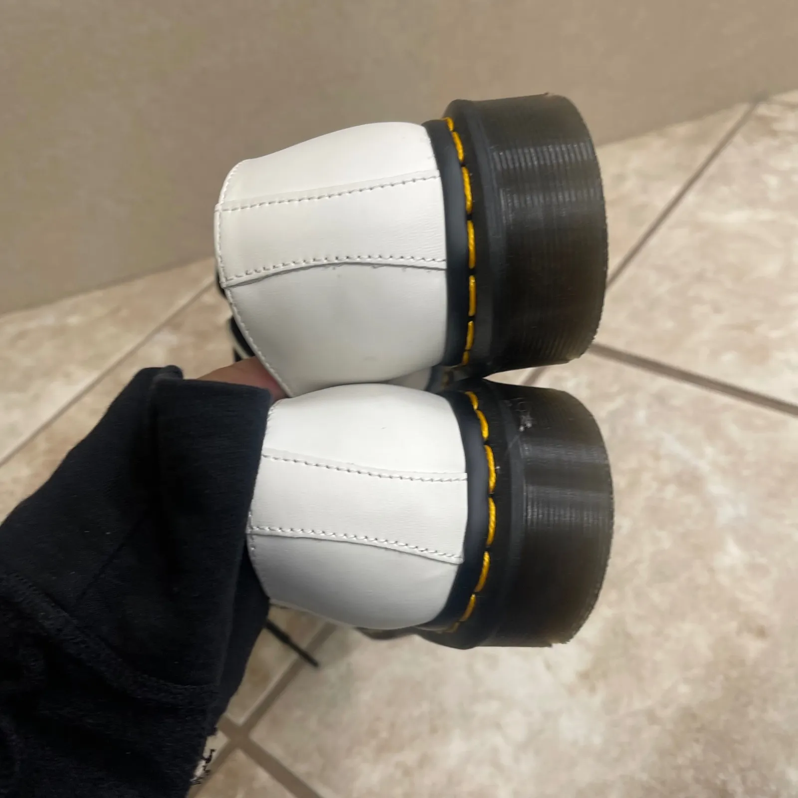 Dr Martens 1461 Cosmic Sun Moon NWOT Print Leather Oxford Shoes Women US 8/M 7 - Image 7