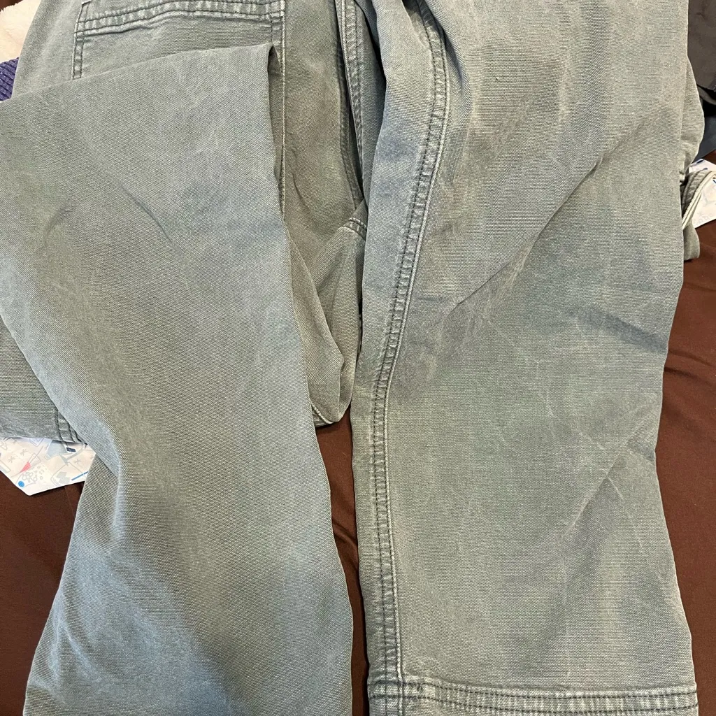 American Eagle Outfitters Women's Blue Cargo Jeans - Image 7