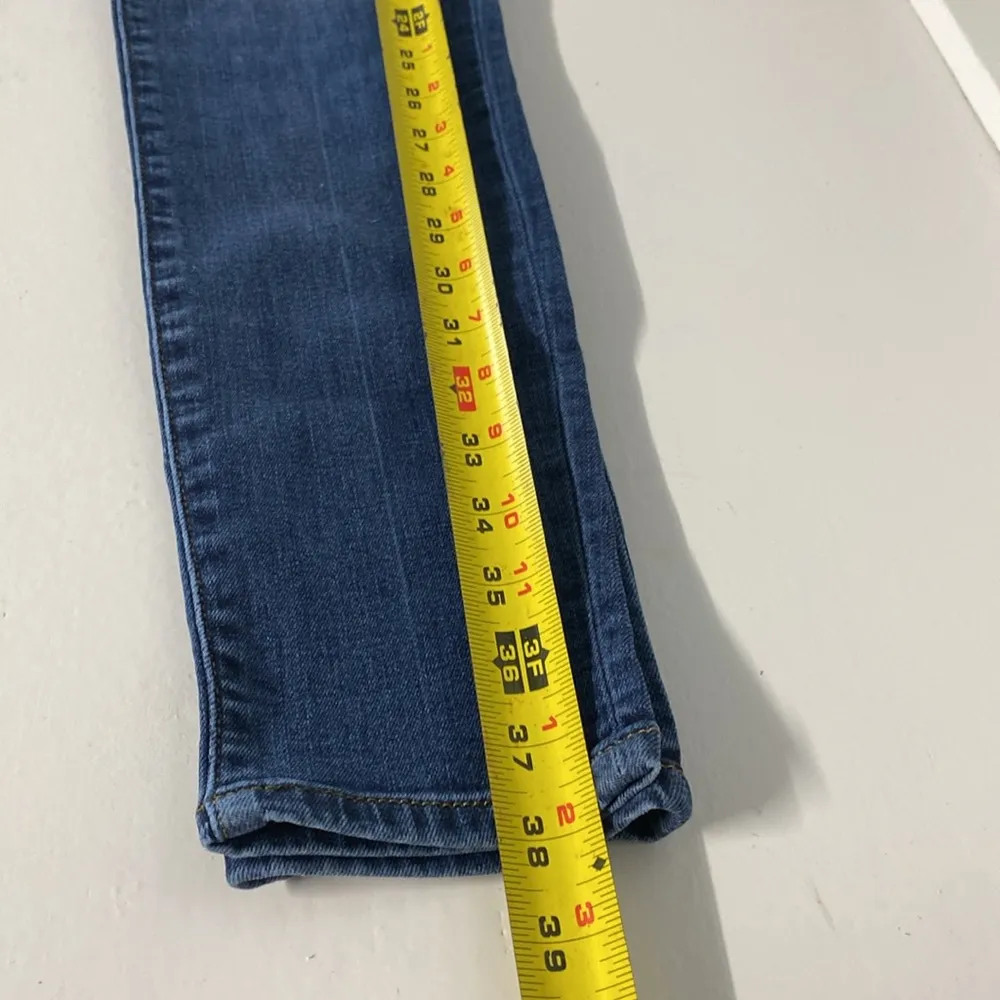 Banana Republic Skinny High Rise Women Blue Jeans Size 27 - Image 14