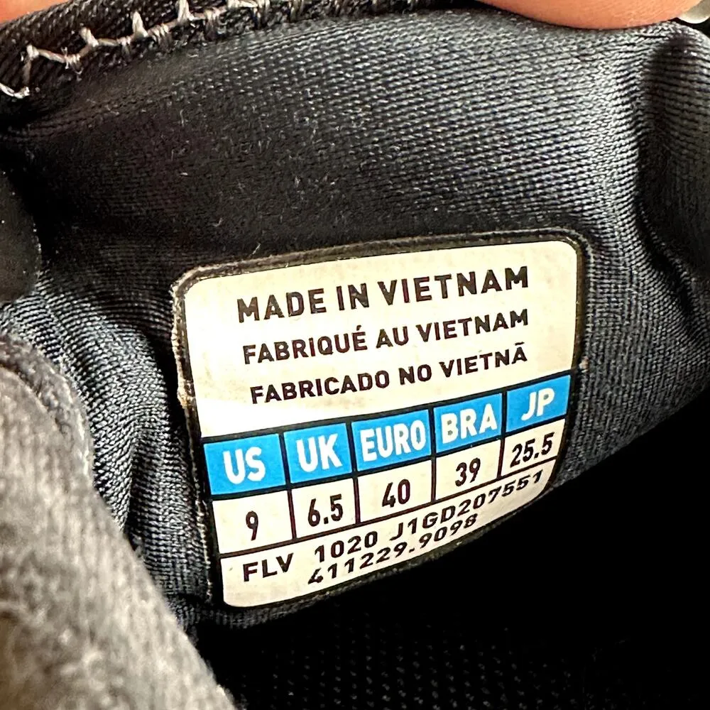 Mizuno Wave Rider 24 Running Shoes WaveKnit Lace Up Athletic Black Dark Shadow 9 - Image 6