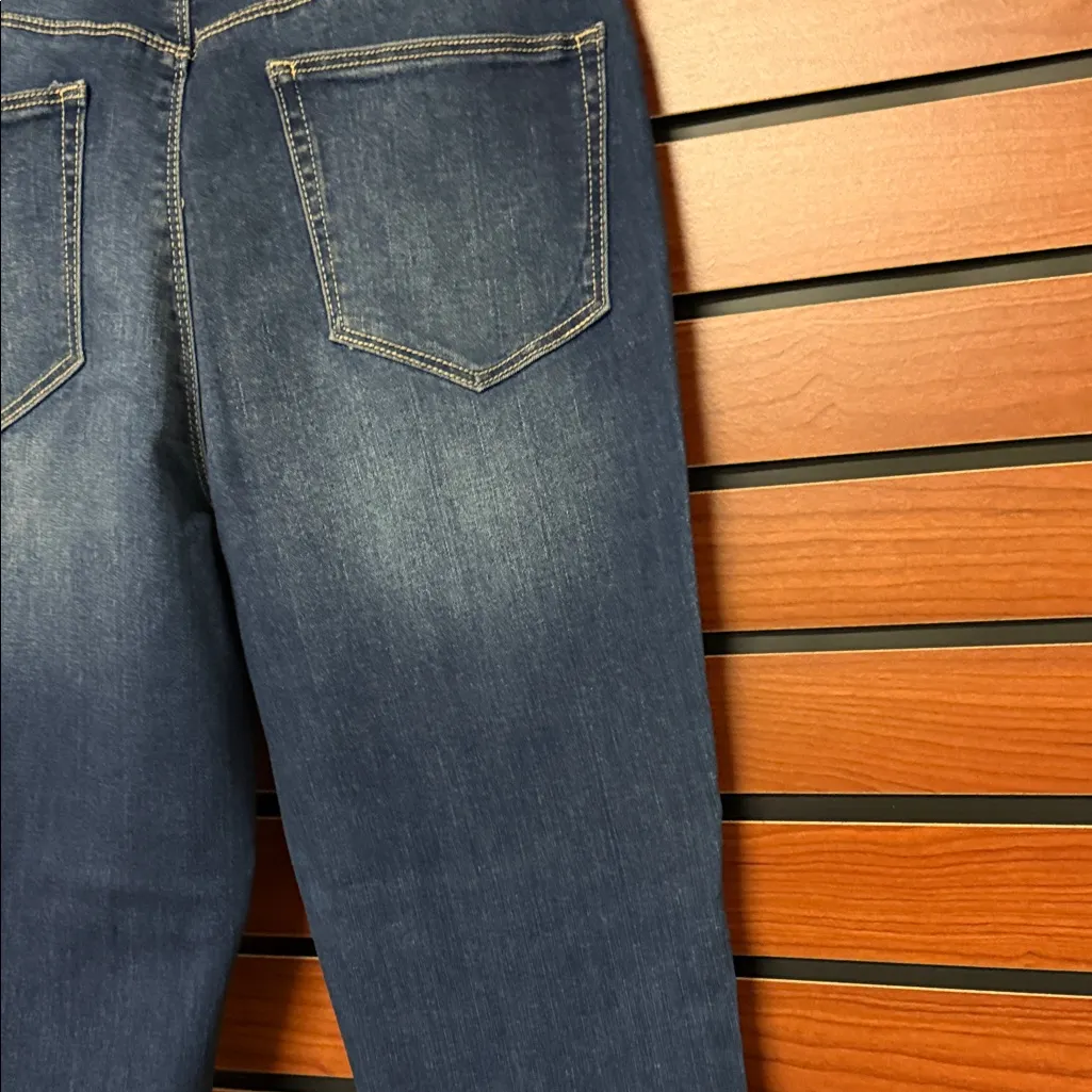 Knox Rose Dark Blue Denim Pants - Image 12