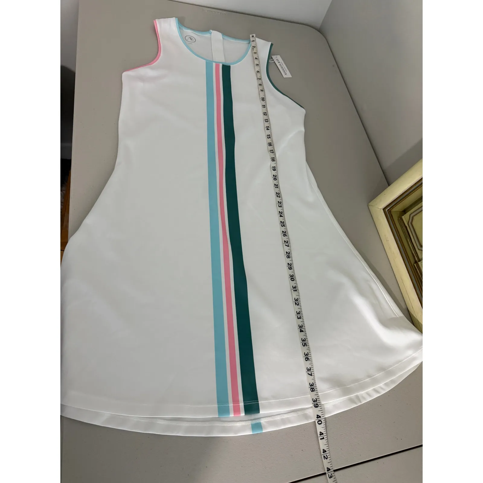 Addison Bay Women's White Ocean Reef Lightweight Active Tennis Dress XL NWT - Image 7
