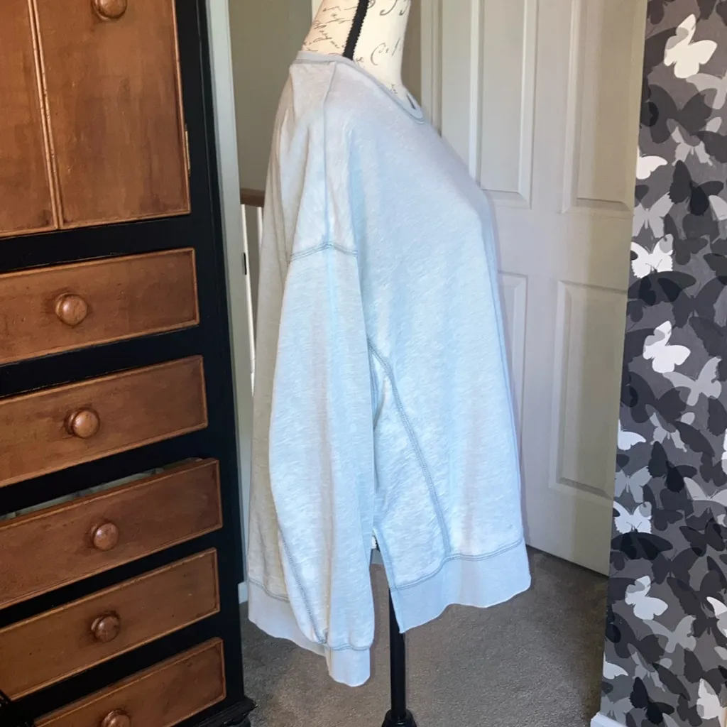 Light Blue Women's Sweater - Image 2