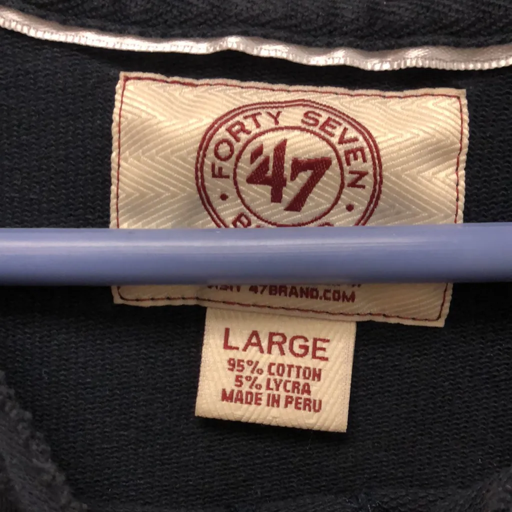 Forty Seven‎ 47 Detroit Tigers hoodie juniors size L - Image 5