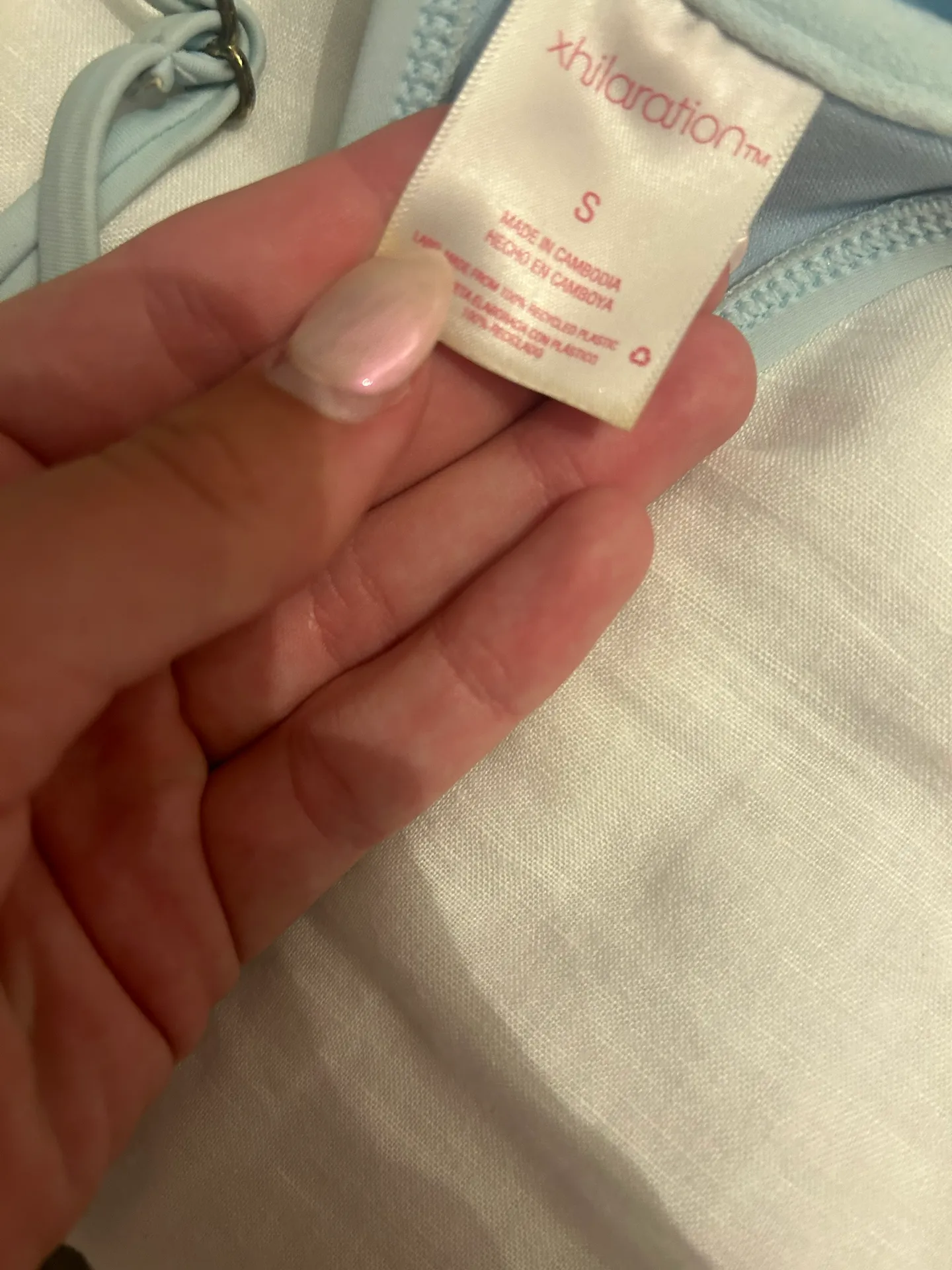 Light Blue Bikini Top  - Image 4