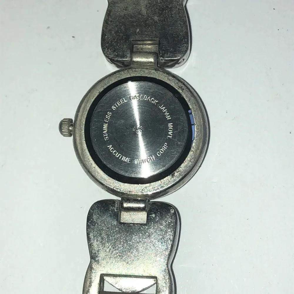 Vivani Brown Band Silver Tone Classic Boho Watch Wristwatch NEW BATTERY - Image 7