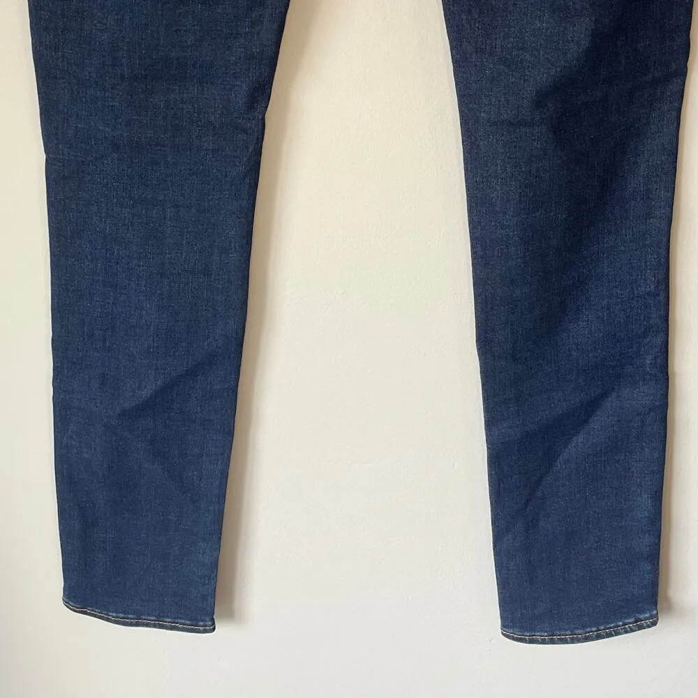 Articles of Society Dark Wash Distressed Skinny Jeans Size 26 - Image 9