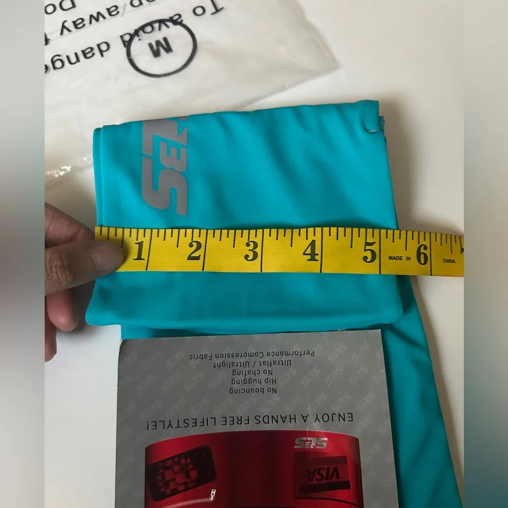 SLS3 HipZipp Running Belt Waist Bag Waist Pack Blue - Image 10