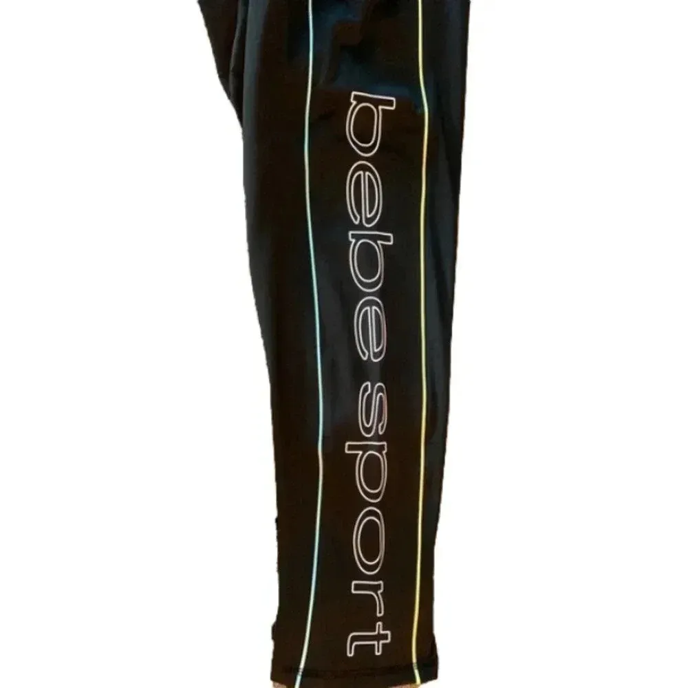 BEBE Sport leggings brand new 1X 30inc long mini pocket in front Aruba B… - Image 7