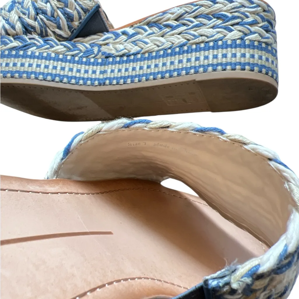 Dolce‎ Vita Pazli Blue Multi Woven women’s size 7 - Image 7