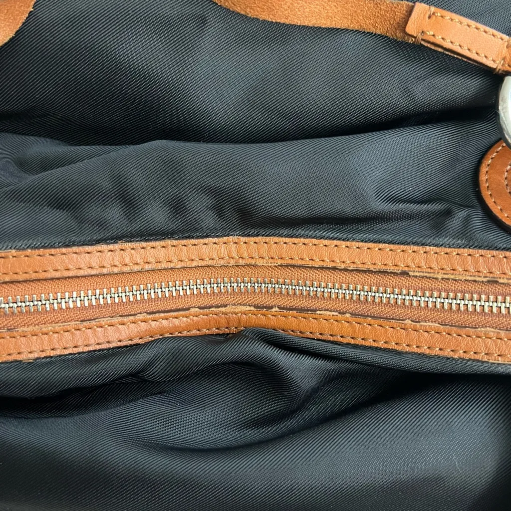 🖤 Ralph Lauren RLL Luxe Black Nylon & Leather Trim Tote - Image 9