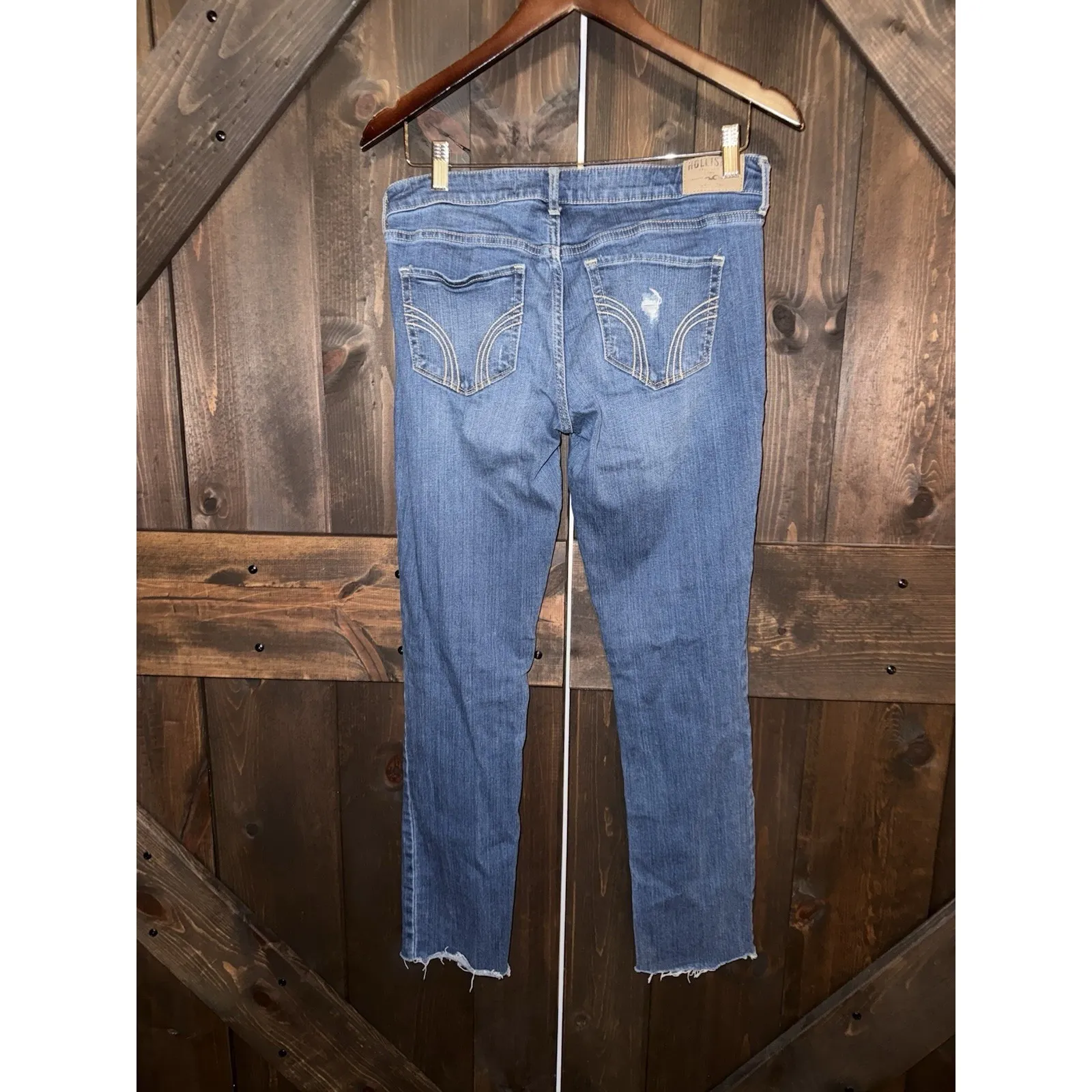 Hollister Jeans Women's Sz 9R 9‎ Skinny Straight - Image 3