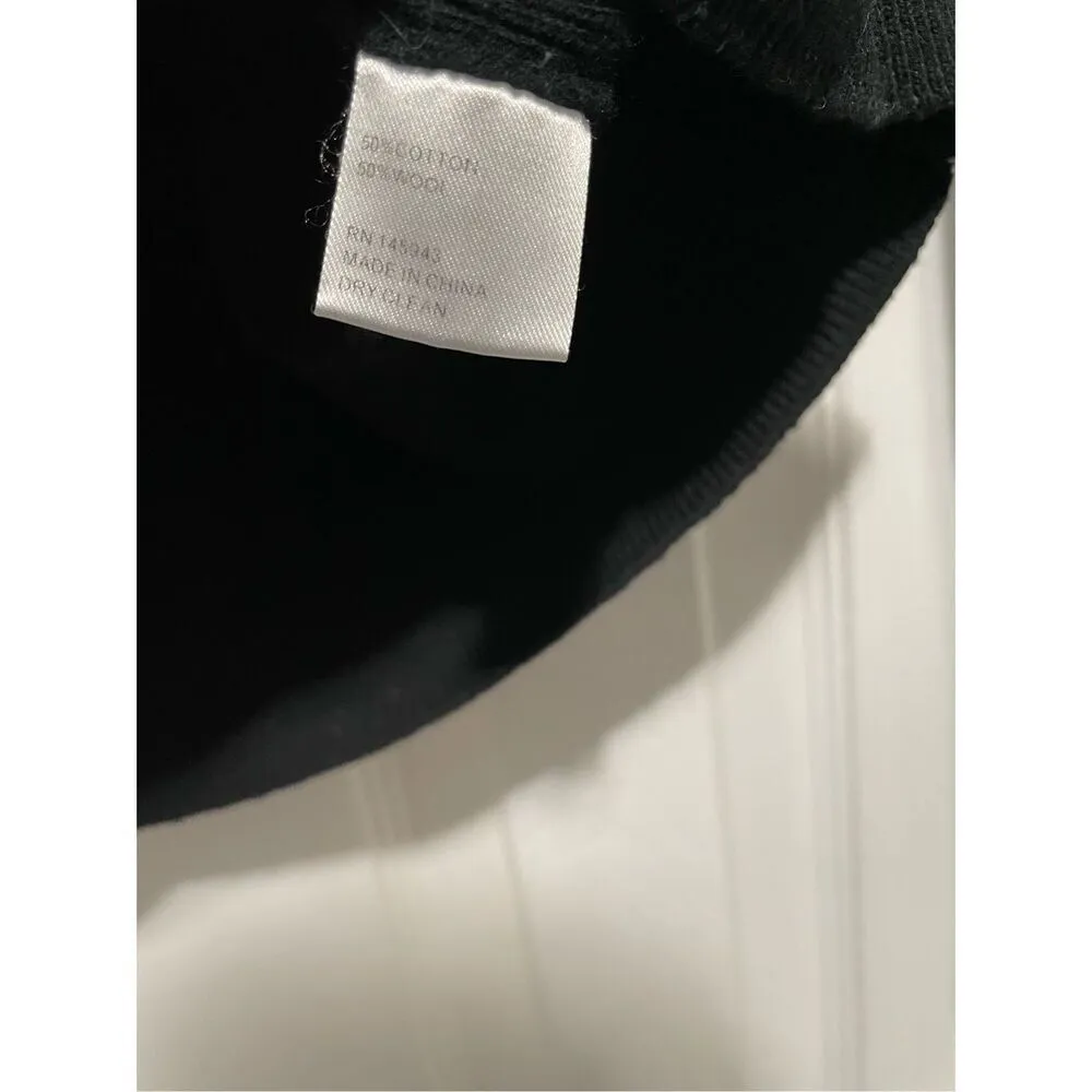 TOME Collective cutout turtleneck sweater top XS Black - Image 8