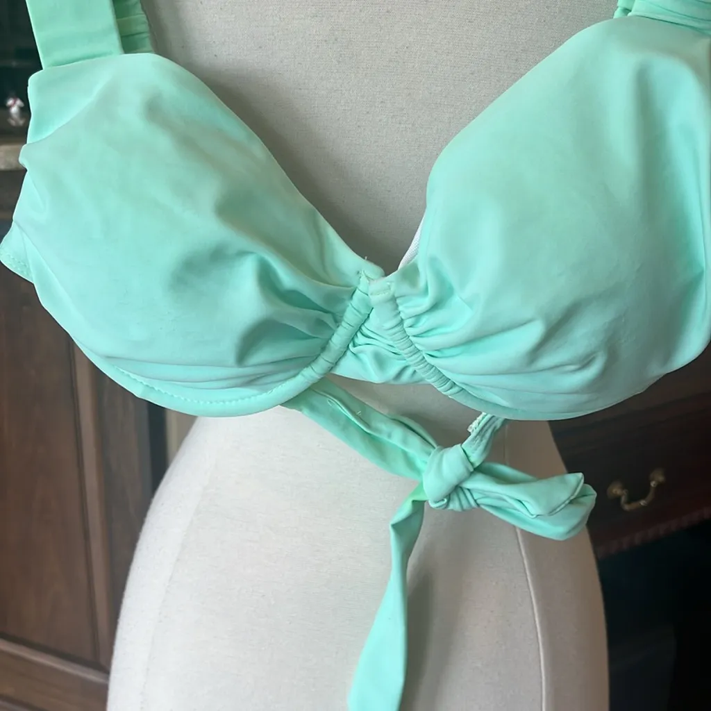 Mint Green Bikini Top Bottom Set Size undefined - Image 4