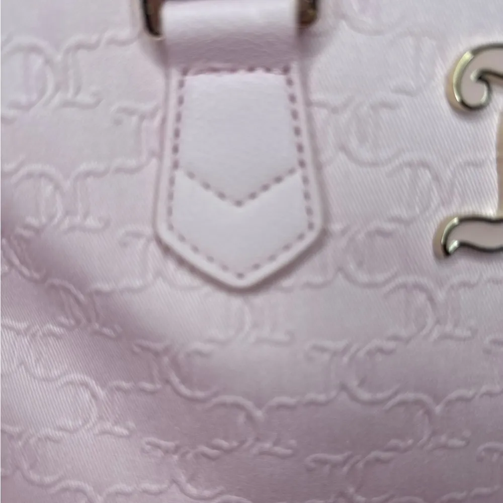 Juicy Couture Raspberry "Team Juicy Forever" Satchel - Image 3